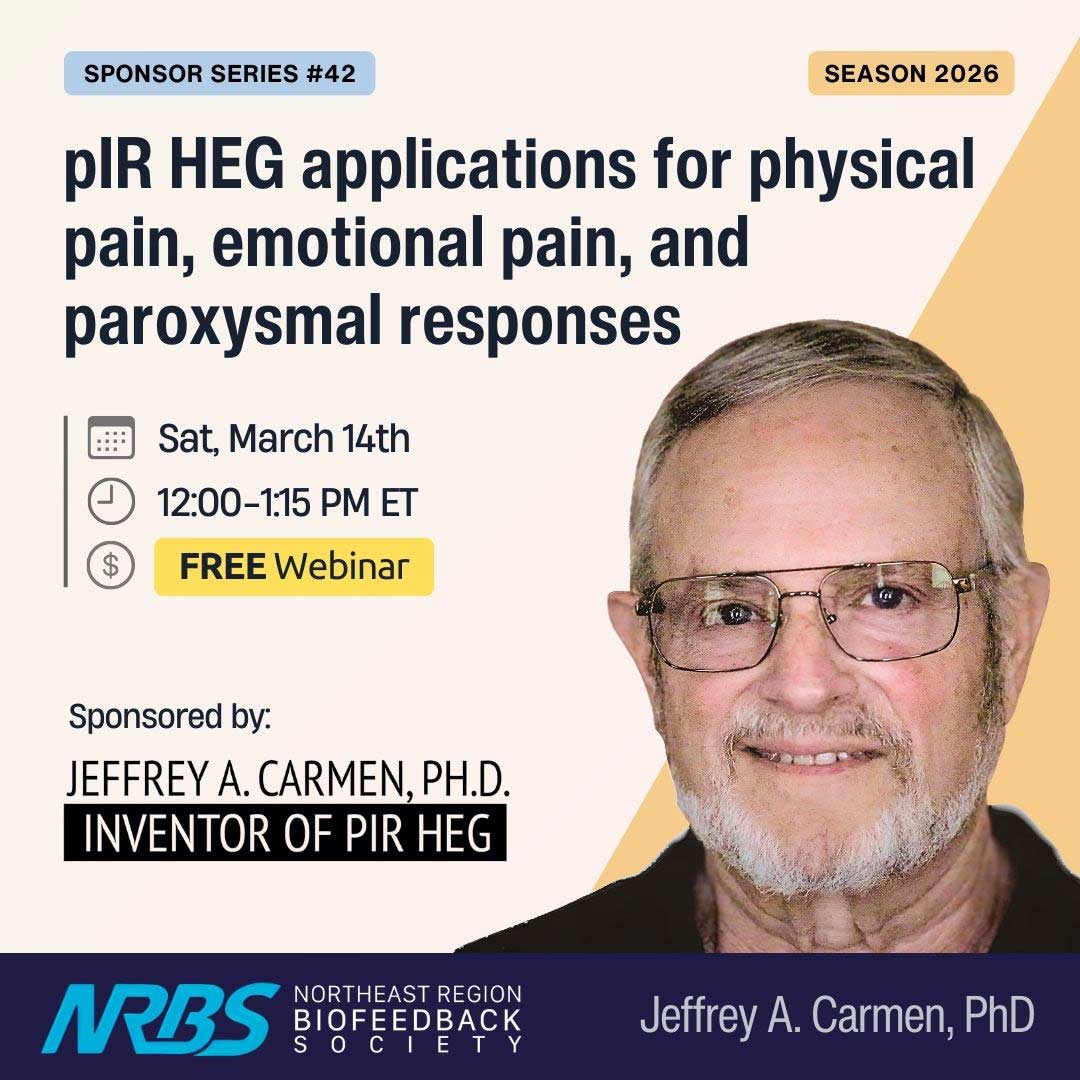 pIR HEG applications for physical pain, emotional pain, and paroxysmal responses
